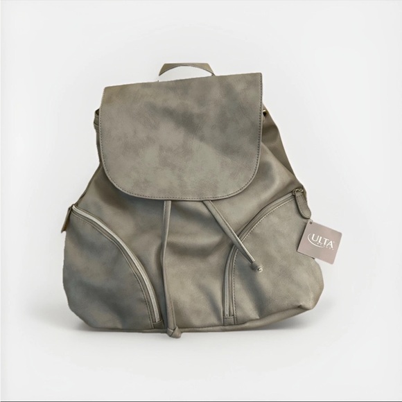 Ulta Beauty Gray/Silver Adjustable Backpack - Picture 1 of 4